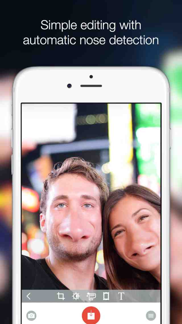 Nose Boost Funny big nose photo effect App for iPhone, iPad and Android New iPhone, iPad and